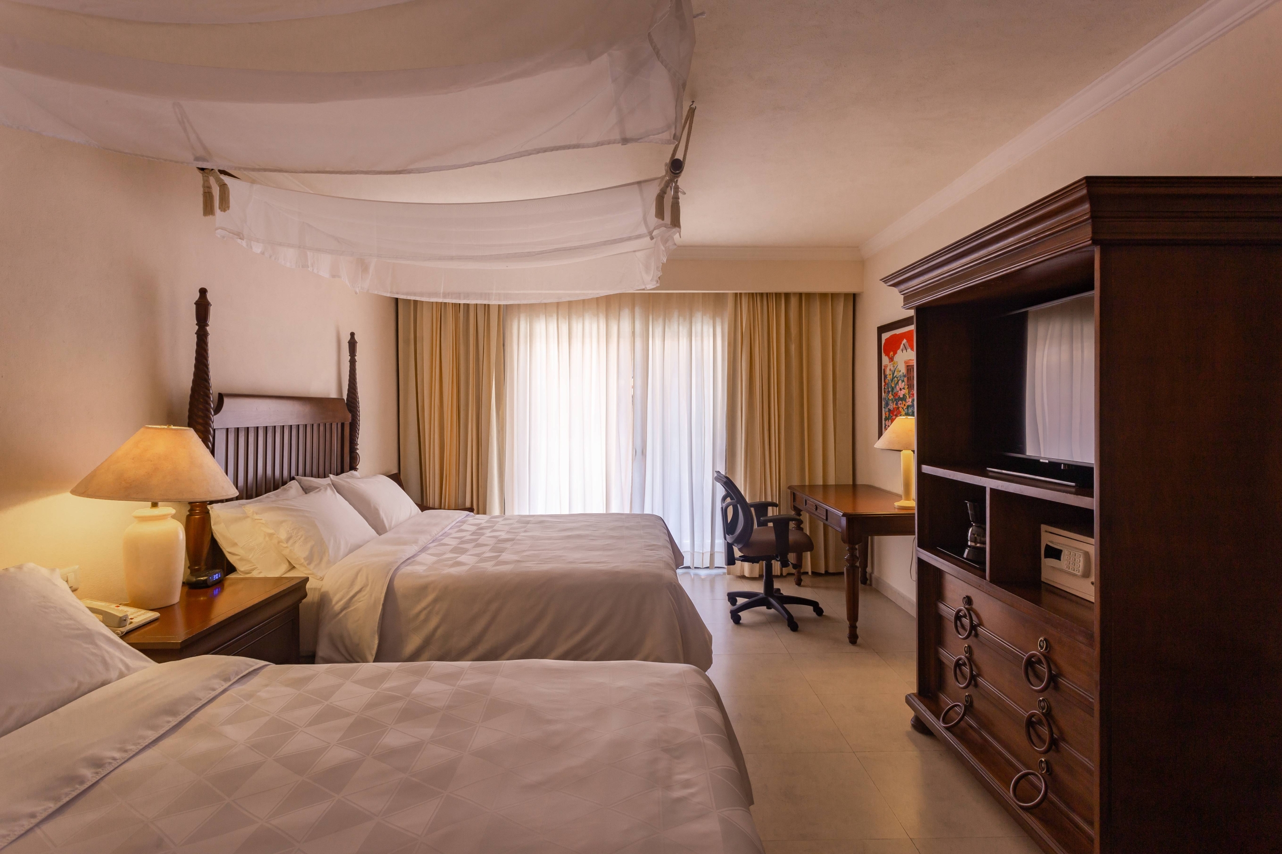 Habitación con dos camas
