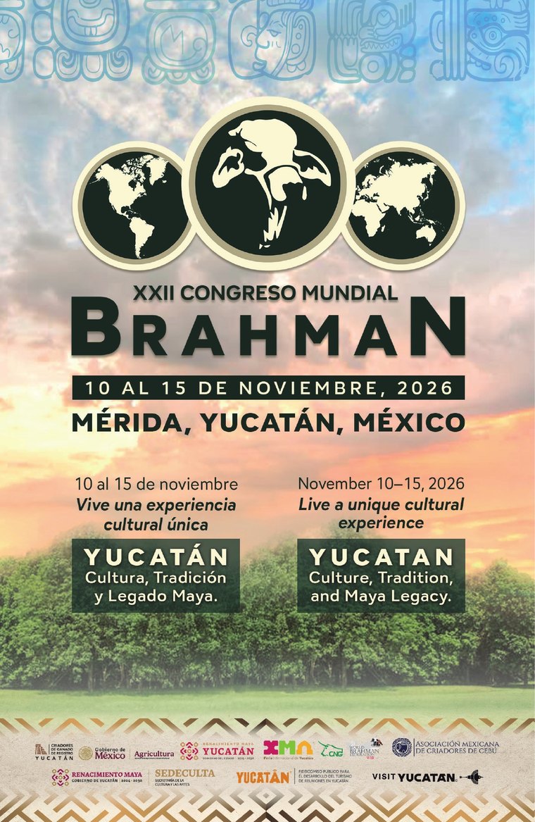 Portada del folleto del XXII Congreso Mundial Brahman 2026
